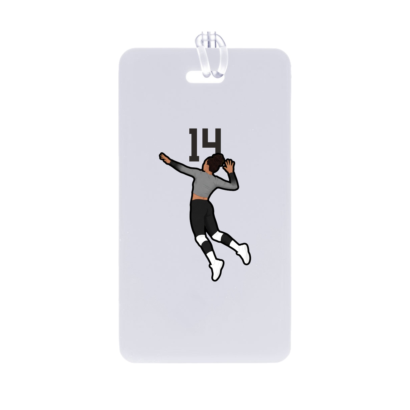 Bag Tag — Number Top in Classic