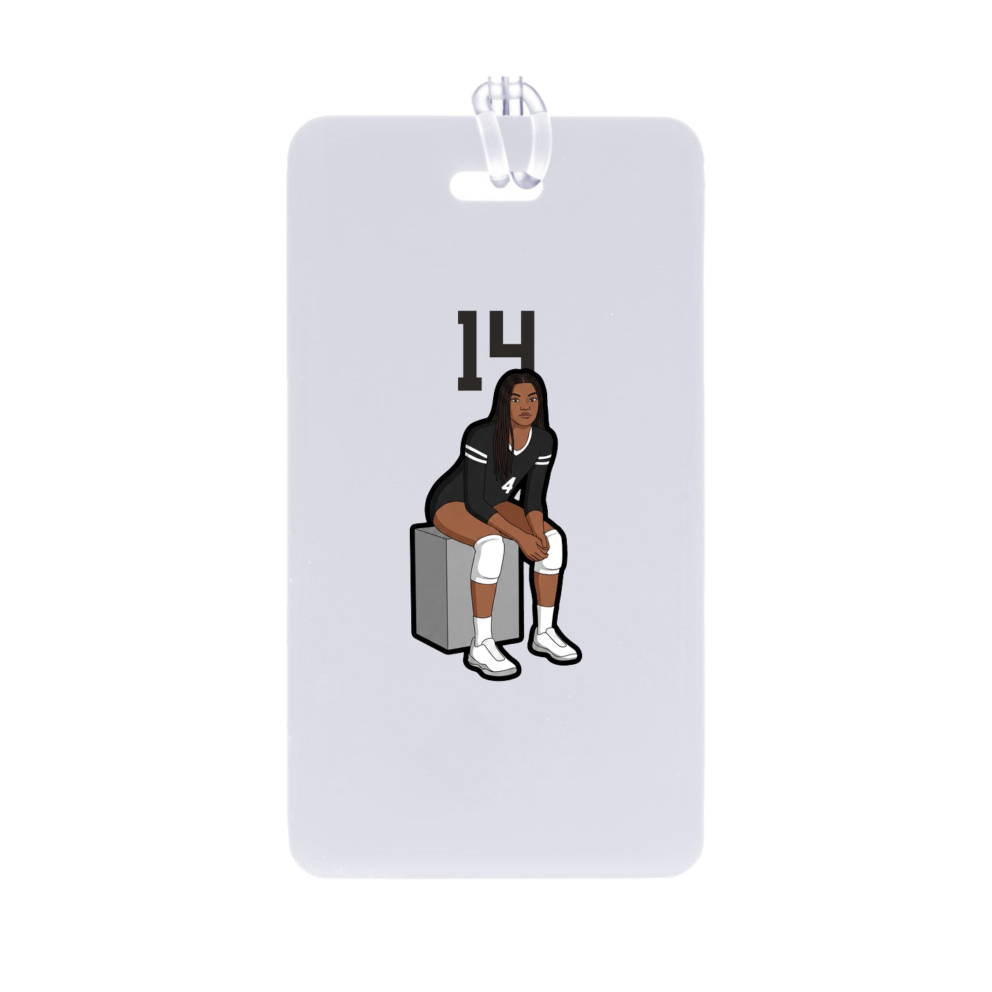 Bag Tag — Number Top in Classic