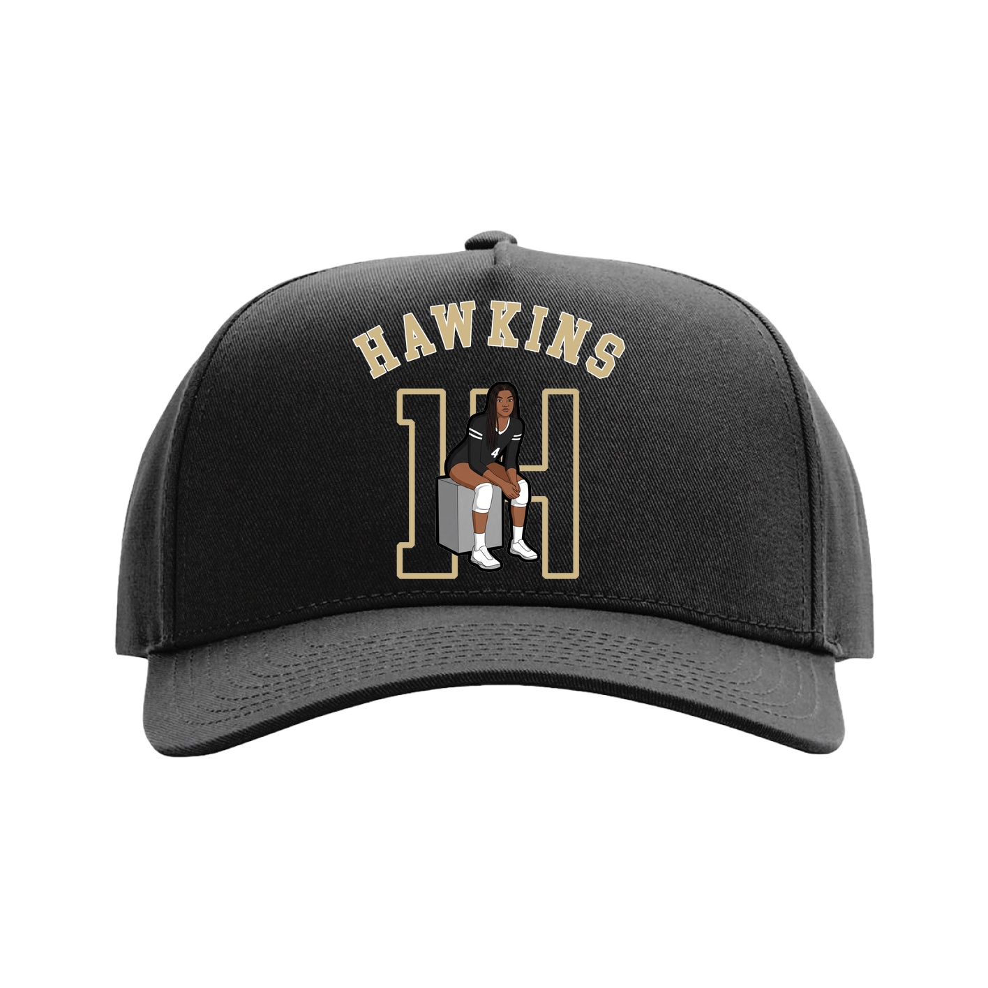 Full Fabric Five-Panel Champ Cap