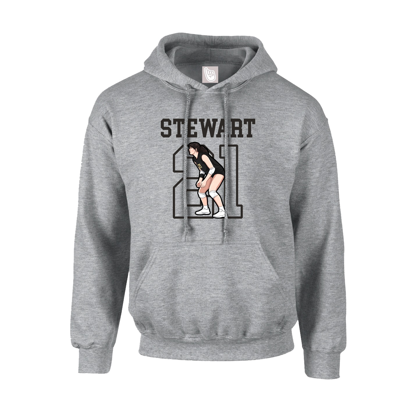 Youth Hoodie — Shirsey in Grey