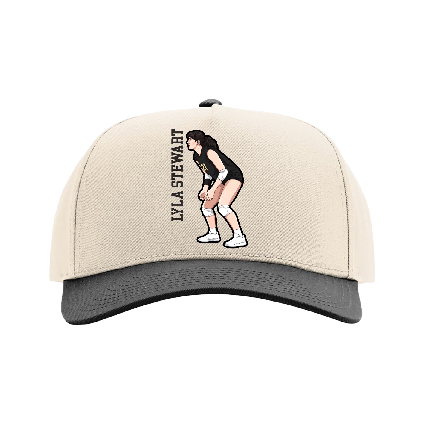 Full Fabric Five-Panel Champ Cap