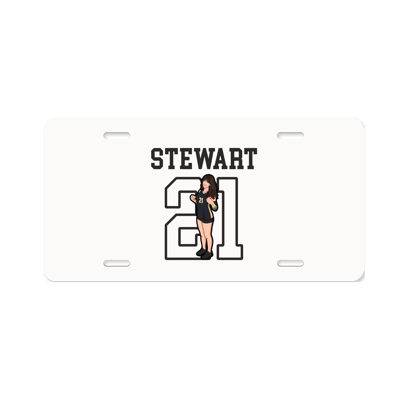 License Plate — Shirsey in Classic