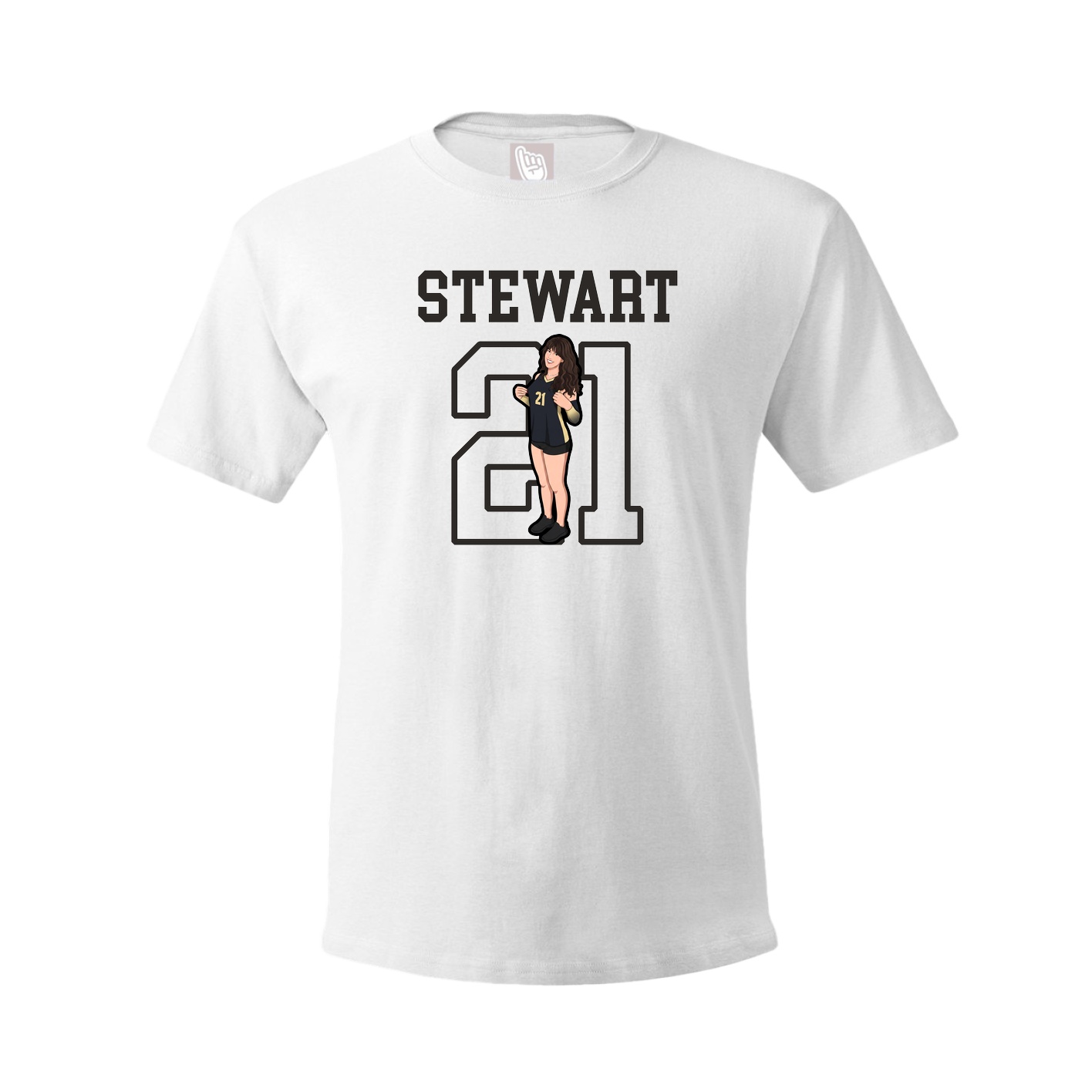 Youth Tee — Shirsey in White