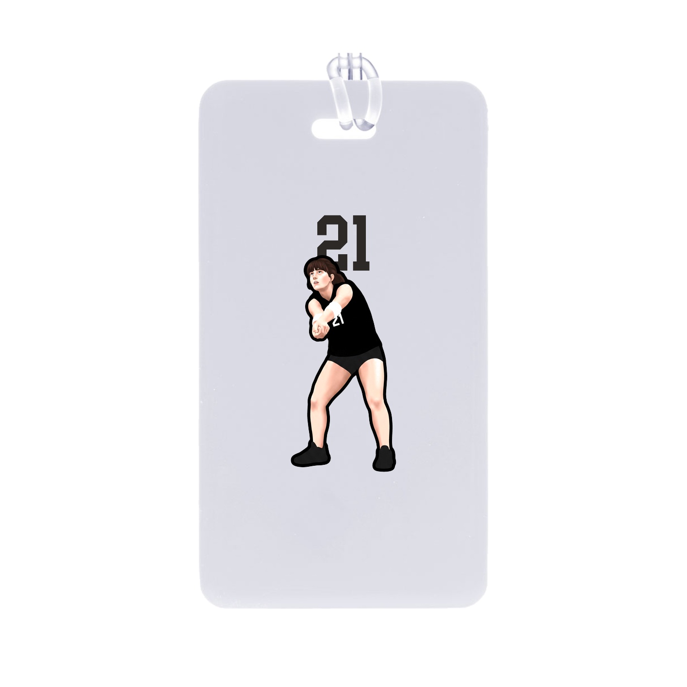 Bag Tag — Number Top in Classic