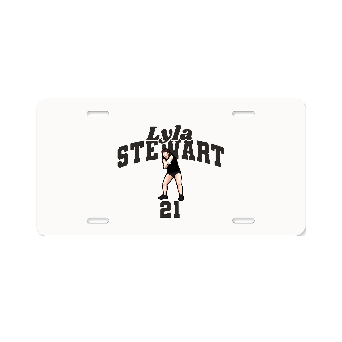 License Plate — Signature Arch in Classic