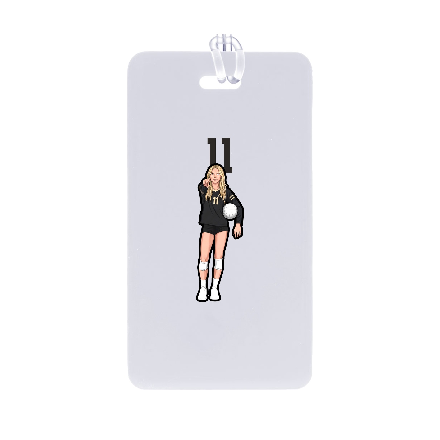 Bag Tag — Number Top in Classic