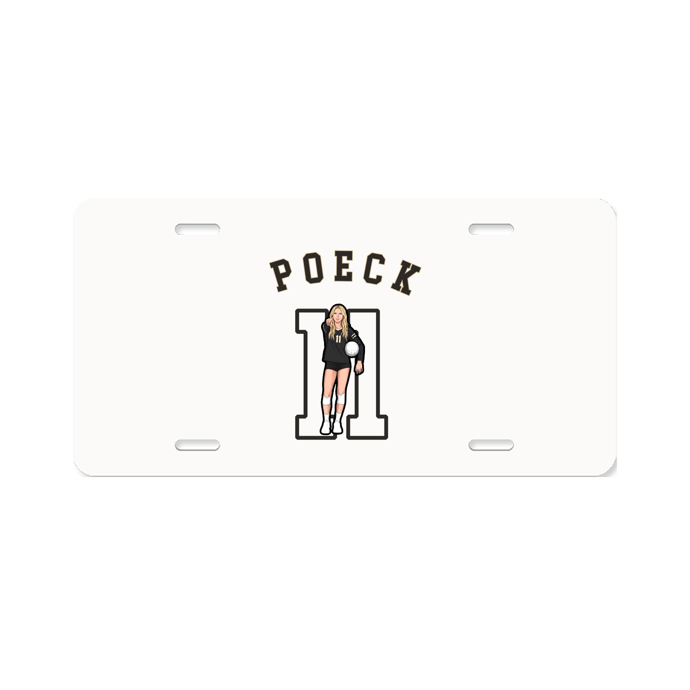 License Plate — Shirsey Arch in Classic