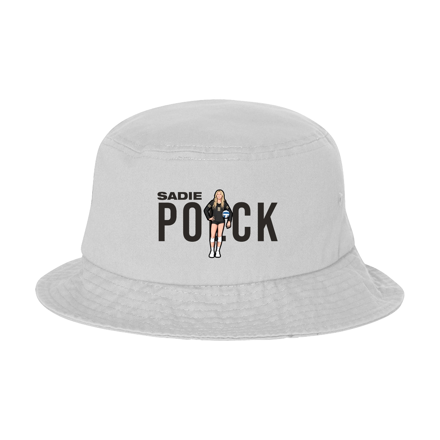 Bucket Cap — Player Name in White