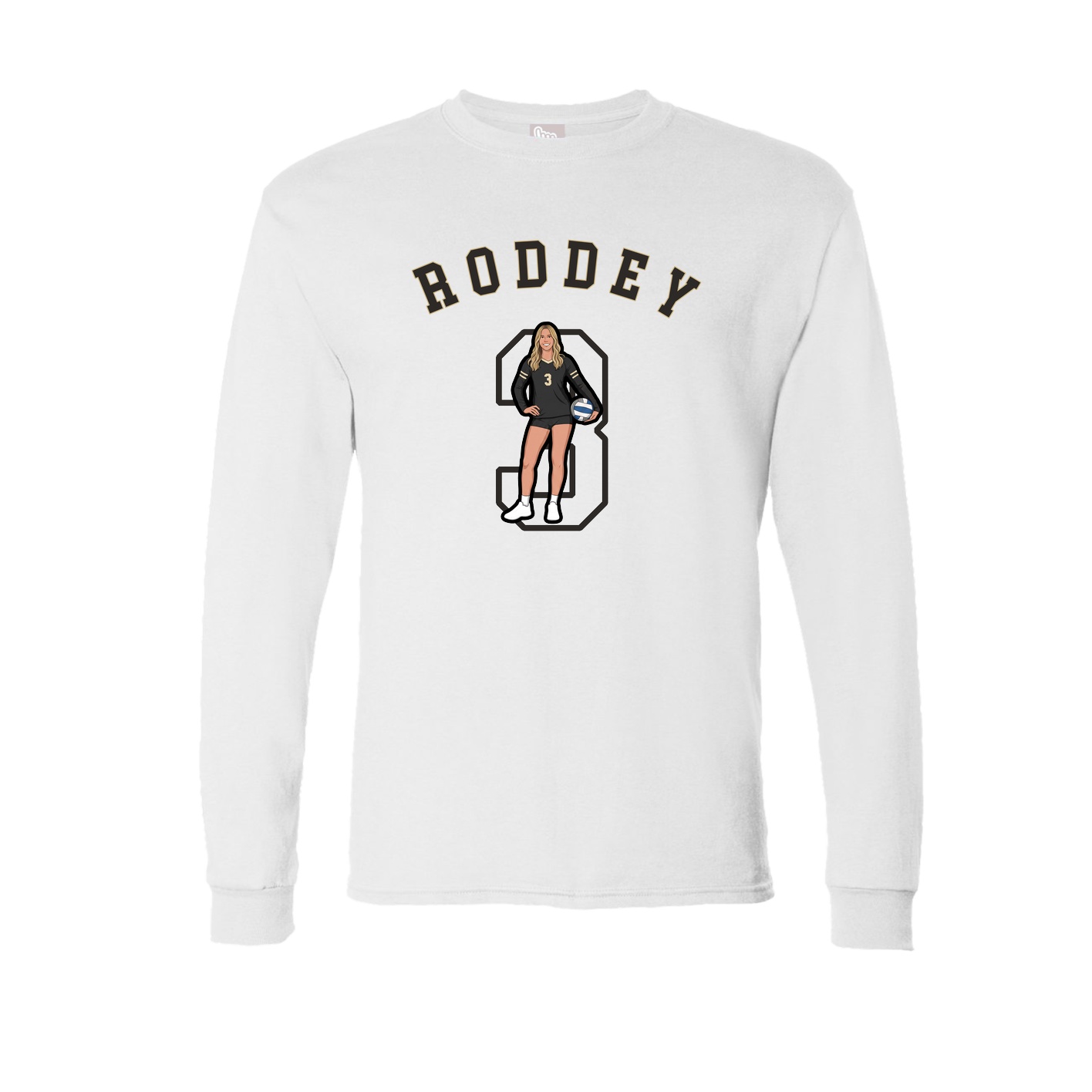 Long Sleeve Tee — Shirsey Arch in White