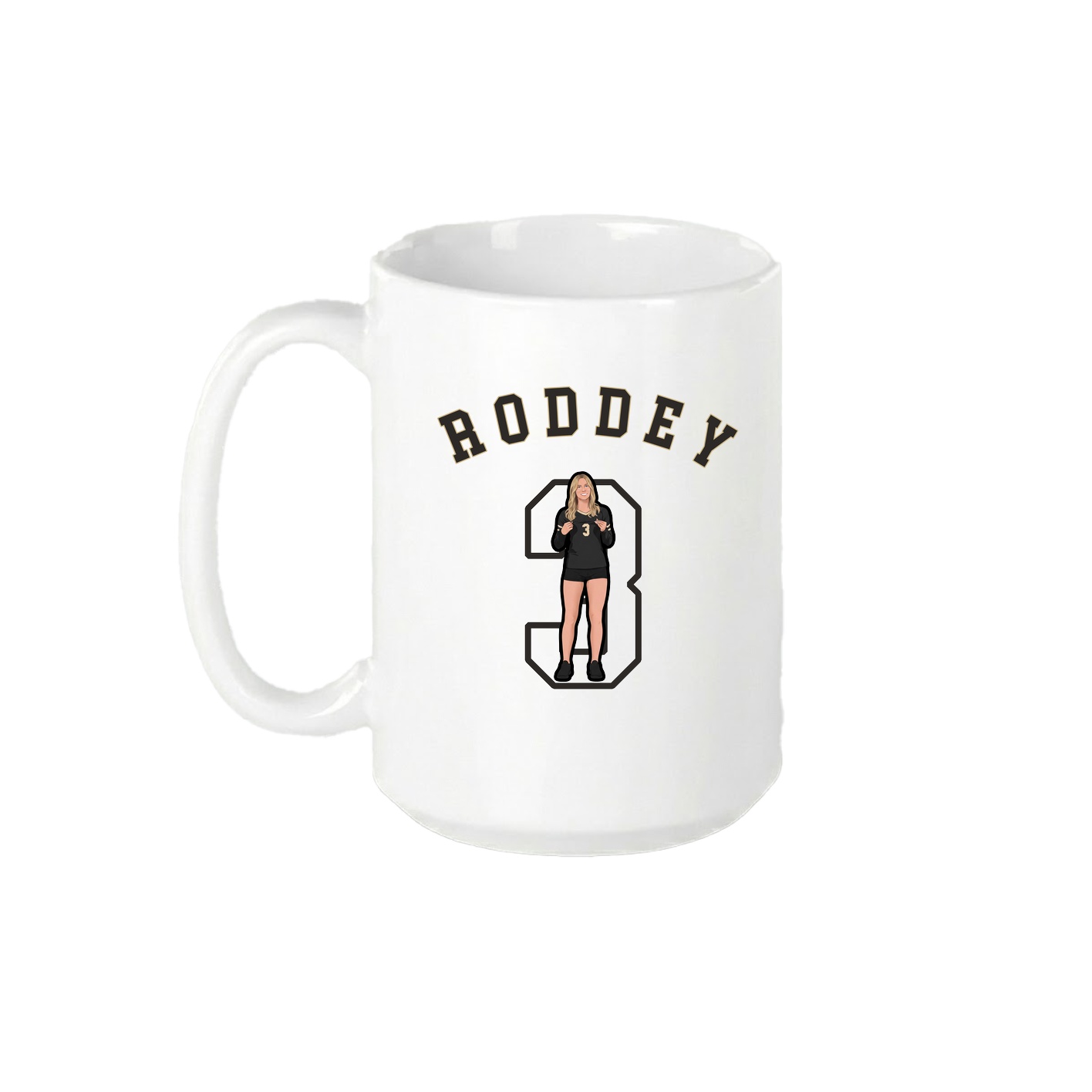 15oz Coffee Mug — Shirsey Arch in White