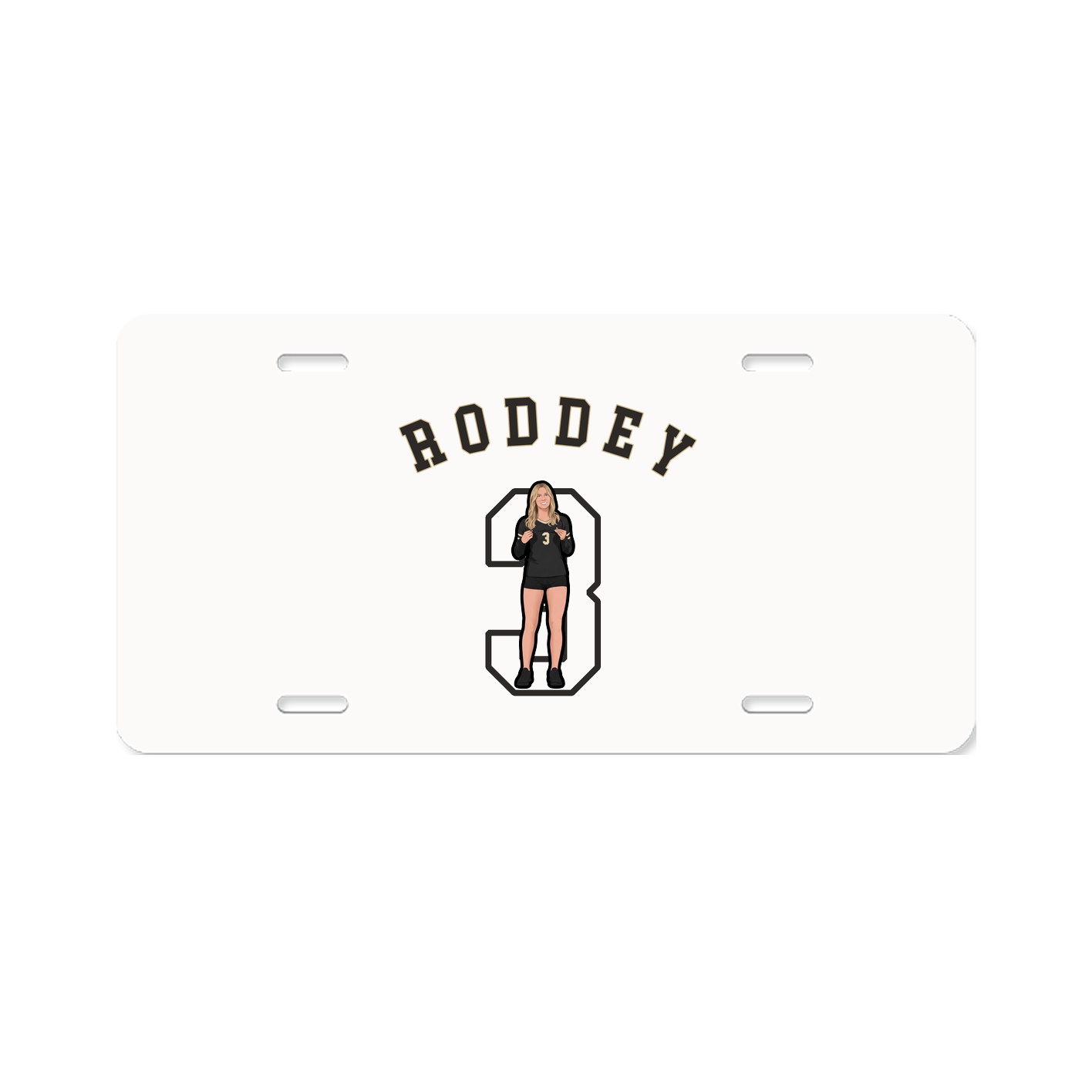 License Plate — Shirsey Arch in Classic