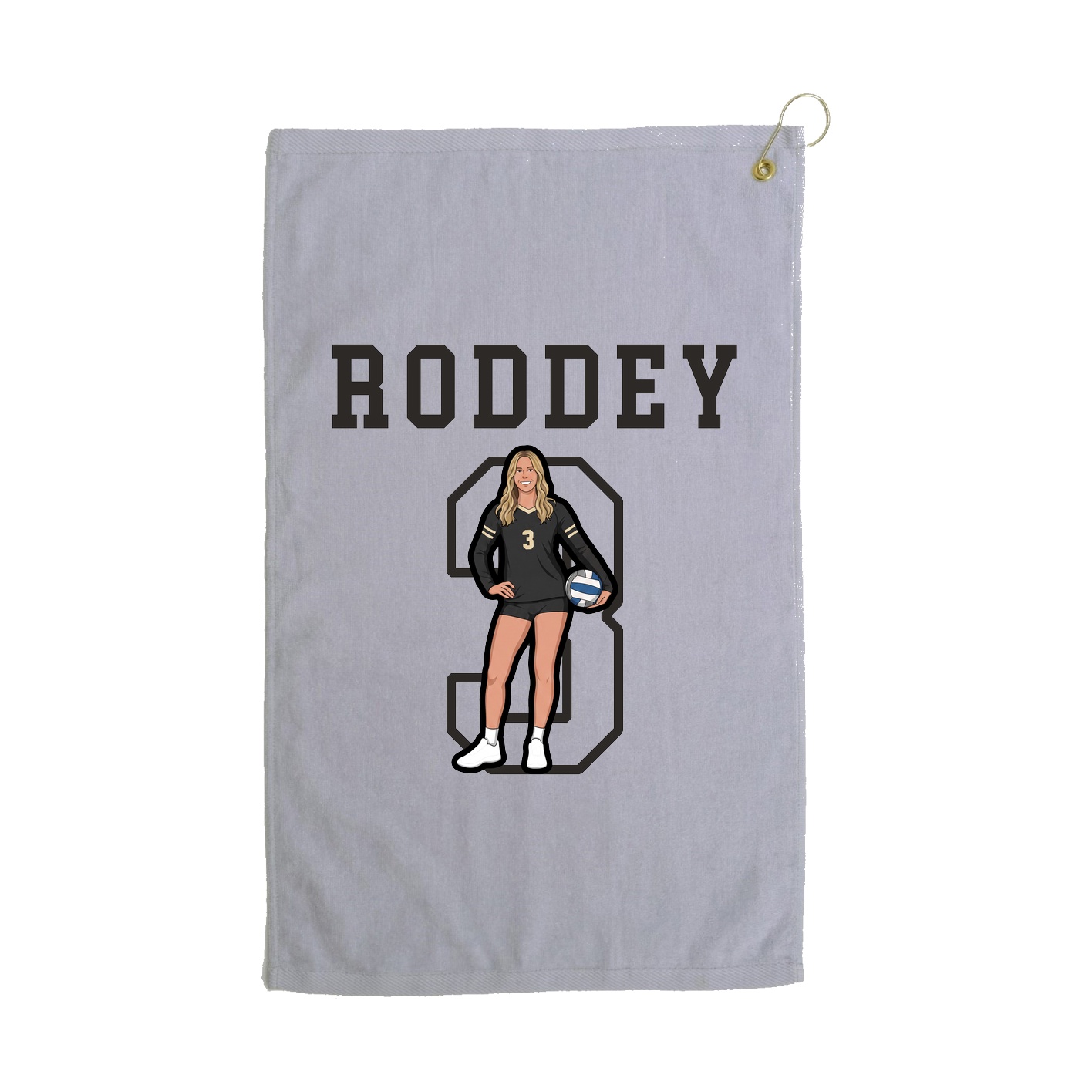 Golf Towel — Shirsey in Grey