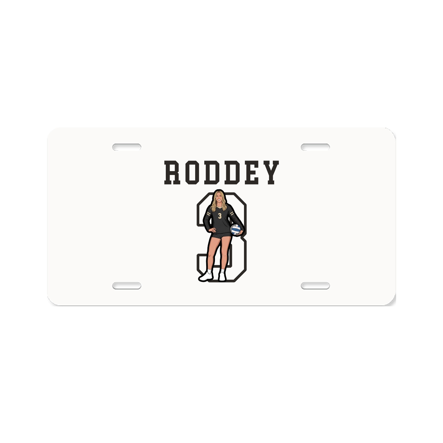 License Plate — Shirsey in Classic