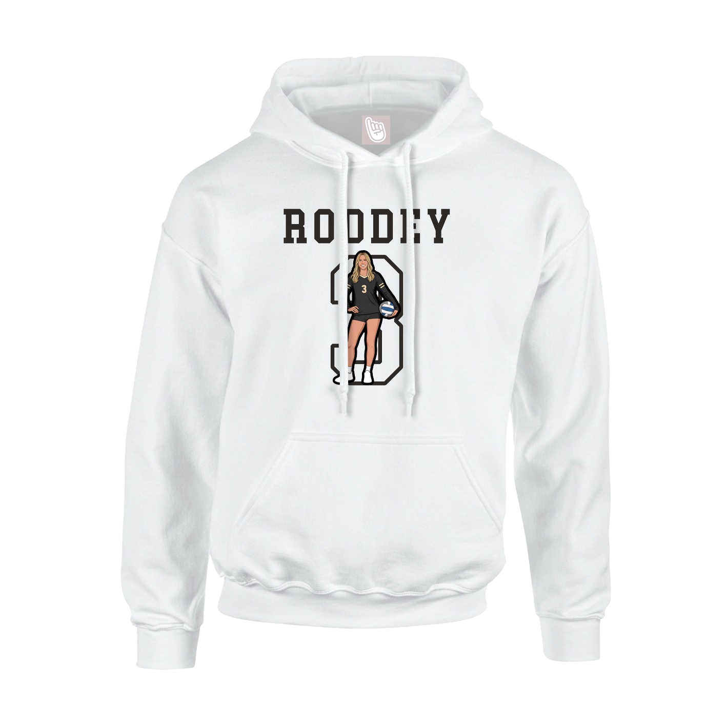 Youth Hoodie — Shirsey in White
