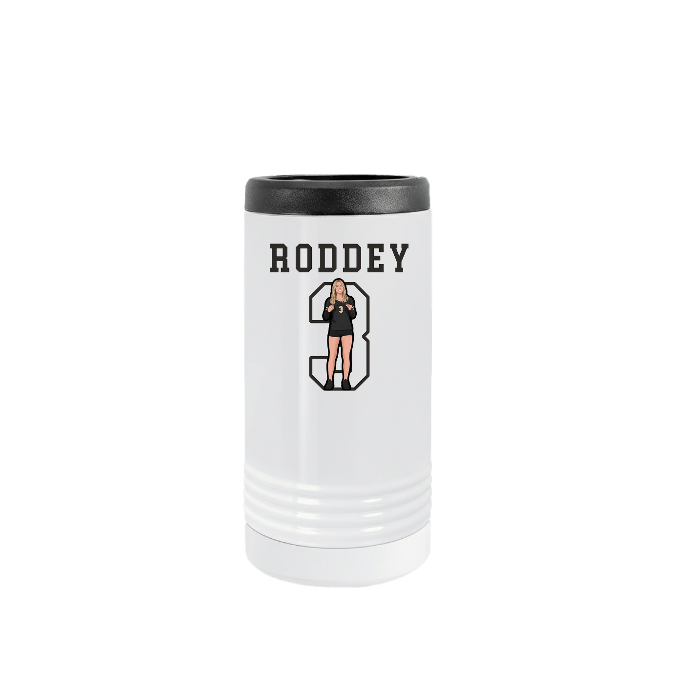 Slim Beverage Holder — Shirsey in White