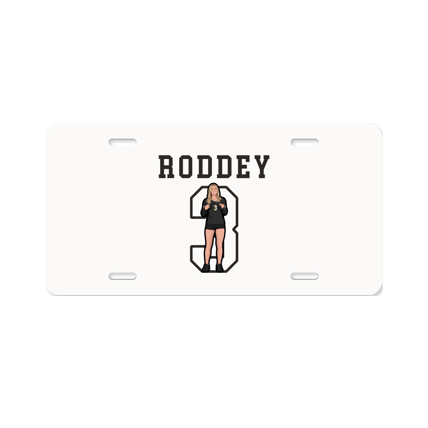 License Plate — Shirsey in Classic