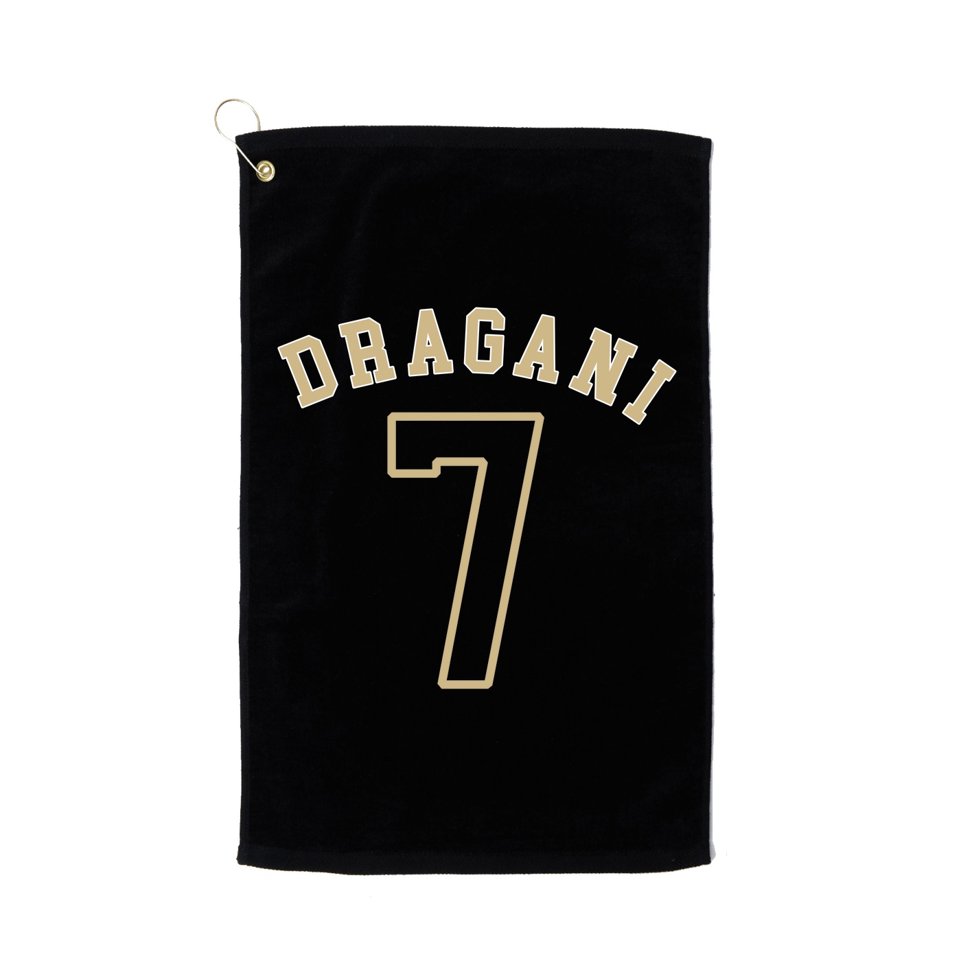 Golf Towel — Shirsey Arch in Black