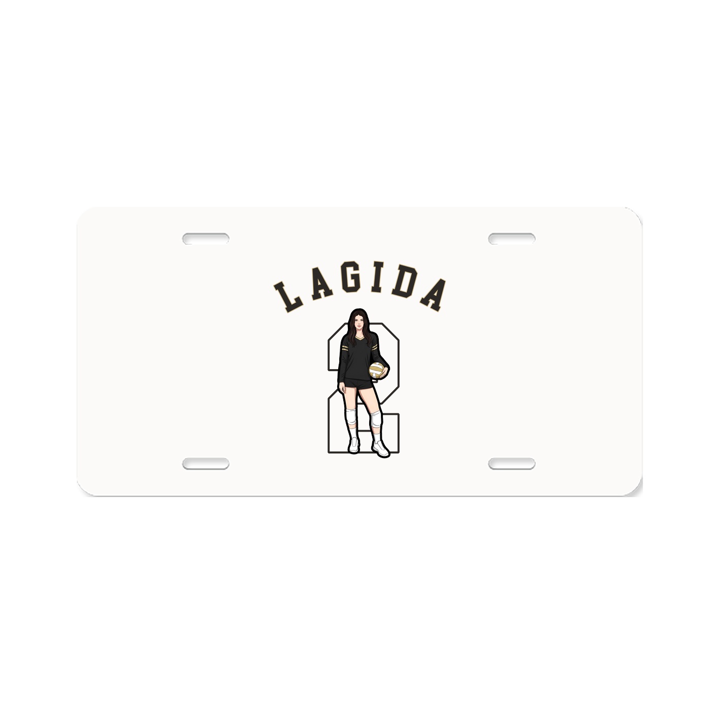License Plate — Shirsey Arch in Classic