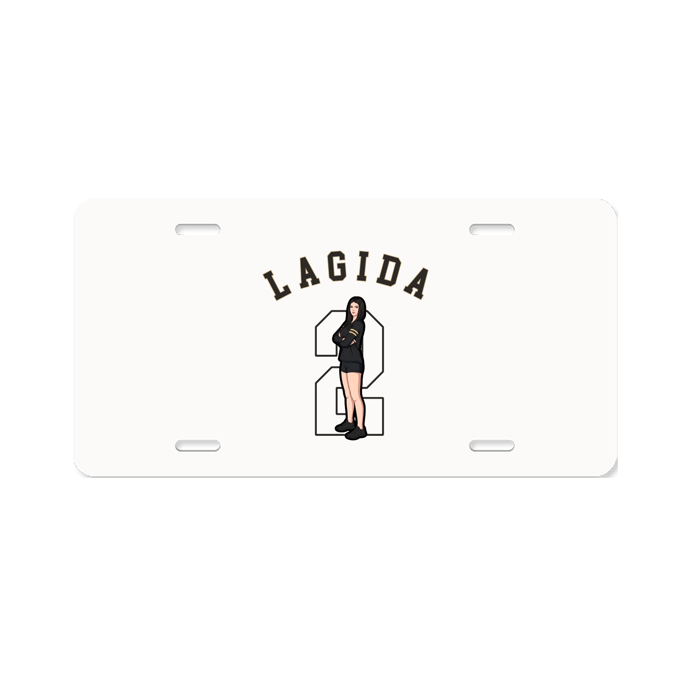 License Plate — Shirsey Arch in Classic