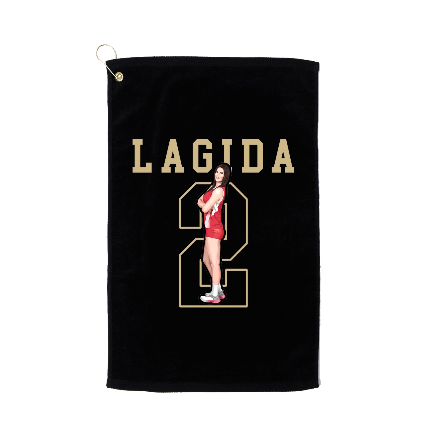 Golf Towel — Shirsey in Black