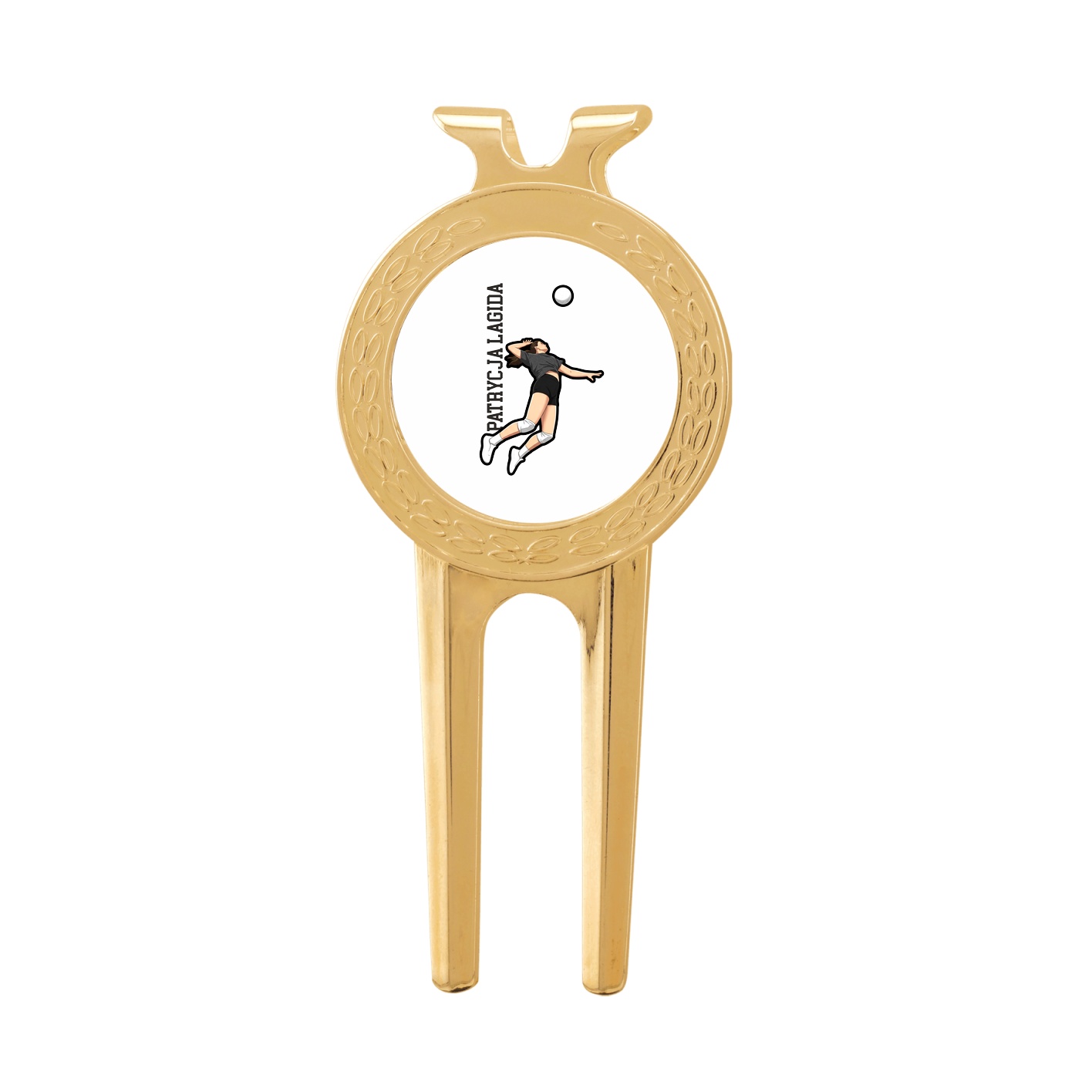 Divot Tool with Ball Marker — Name Vertical in Classic