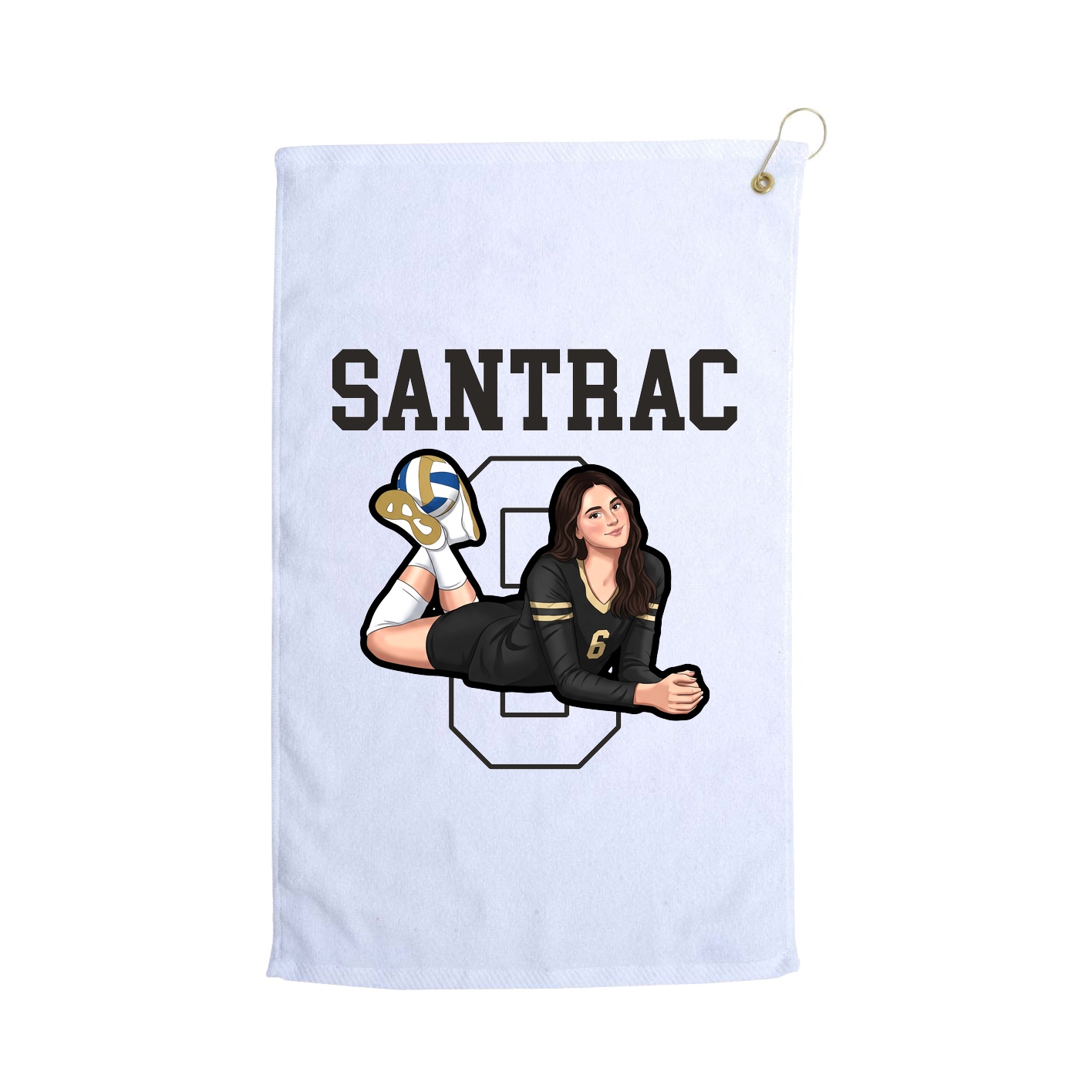 Terry Velour Golf Towel