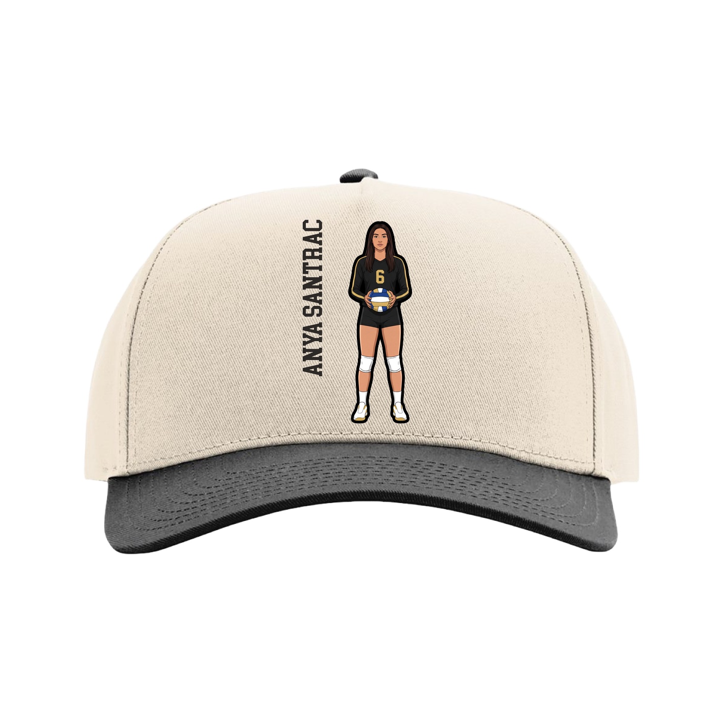 Full Fabric Five-Panel Champ Cap