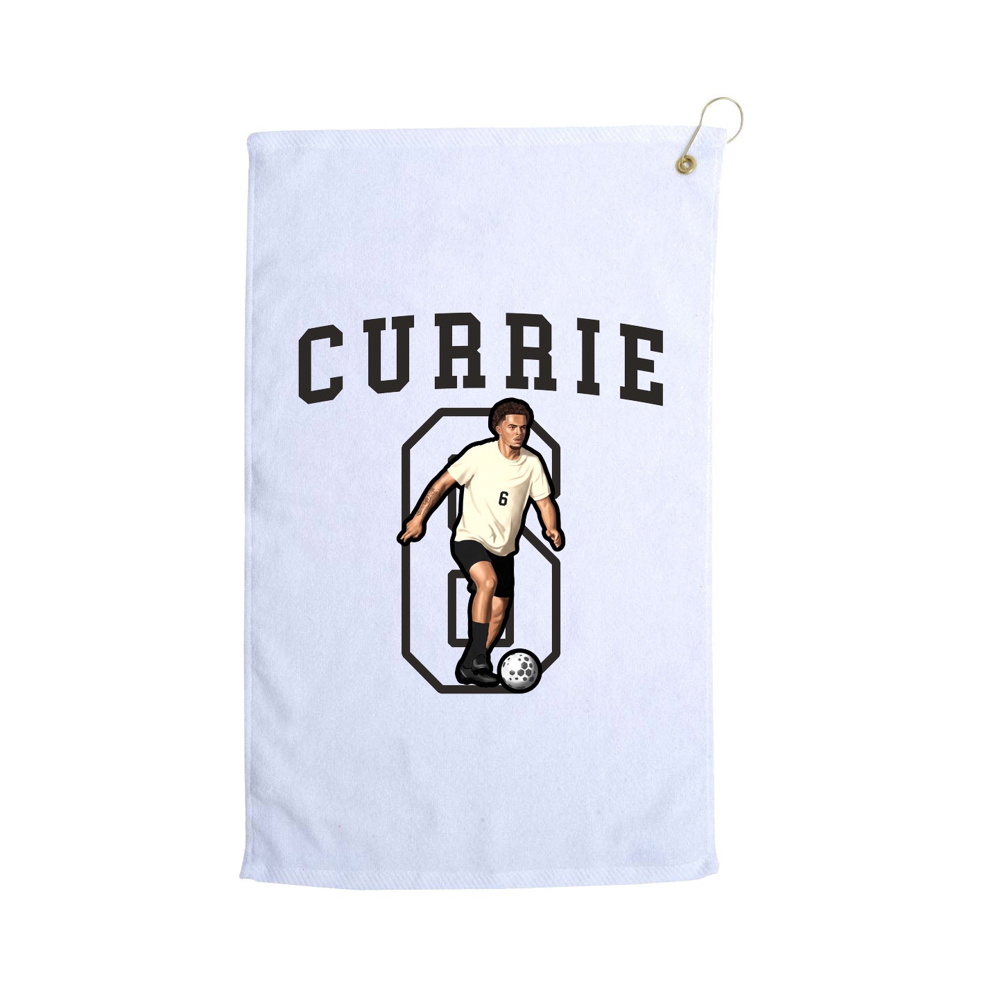 Golf Towel — Shirsey in White