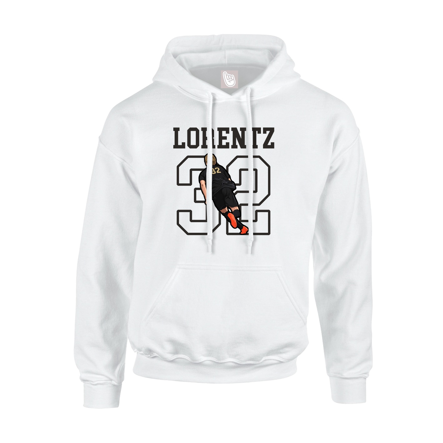 Hoodie — Shirsey in White