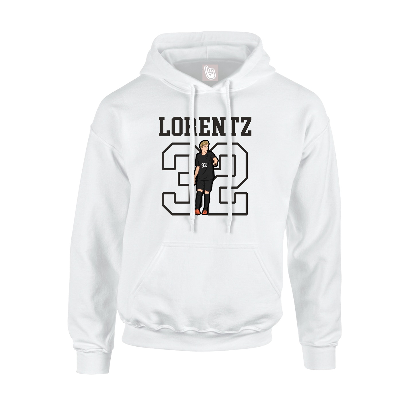 Youth Hoodie — Shirsey in White