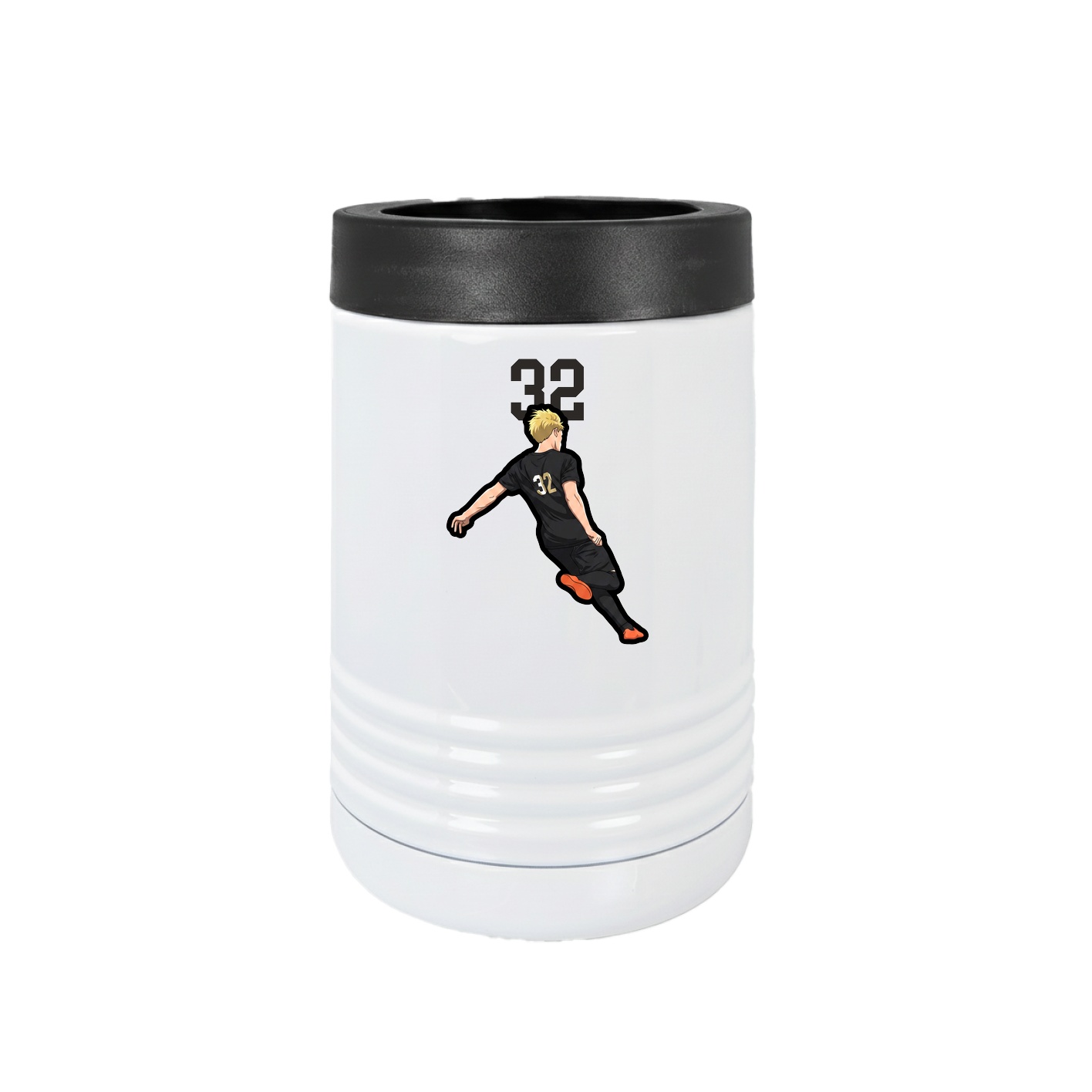 Beverage Holder — Number Top in White