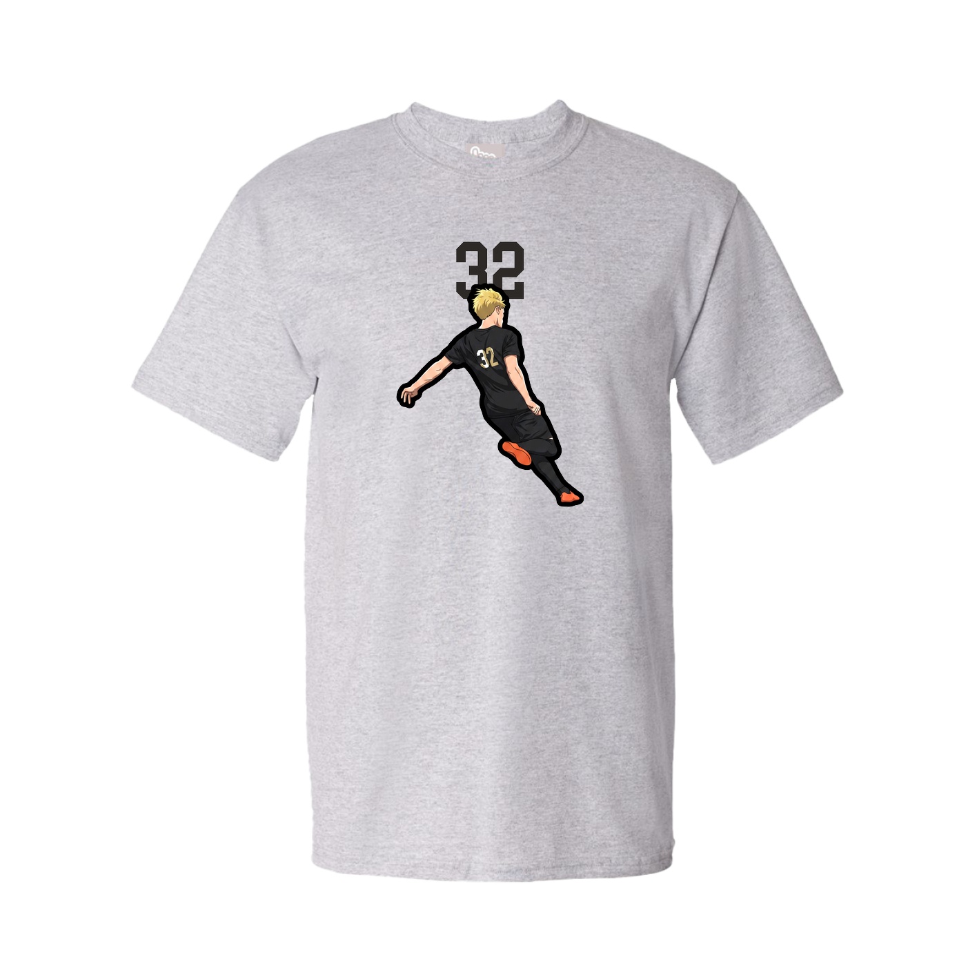 Tee — Number Top in Grey