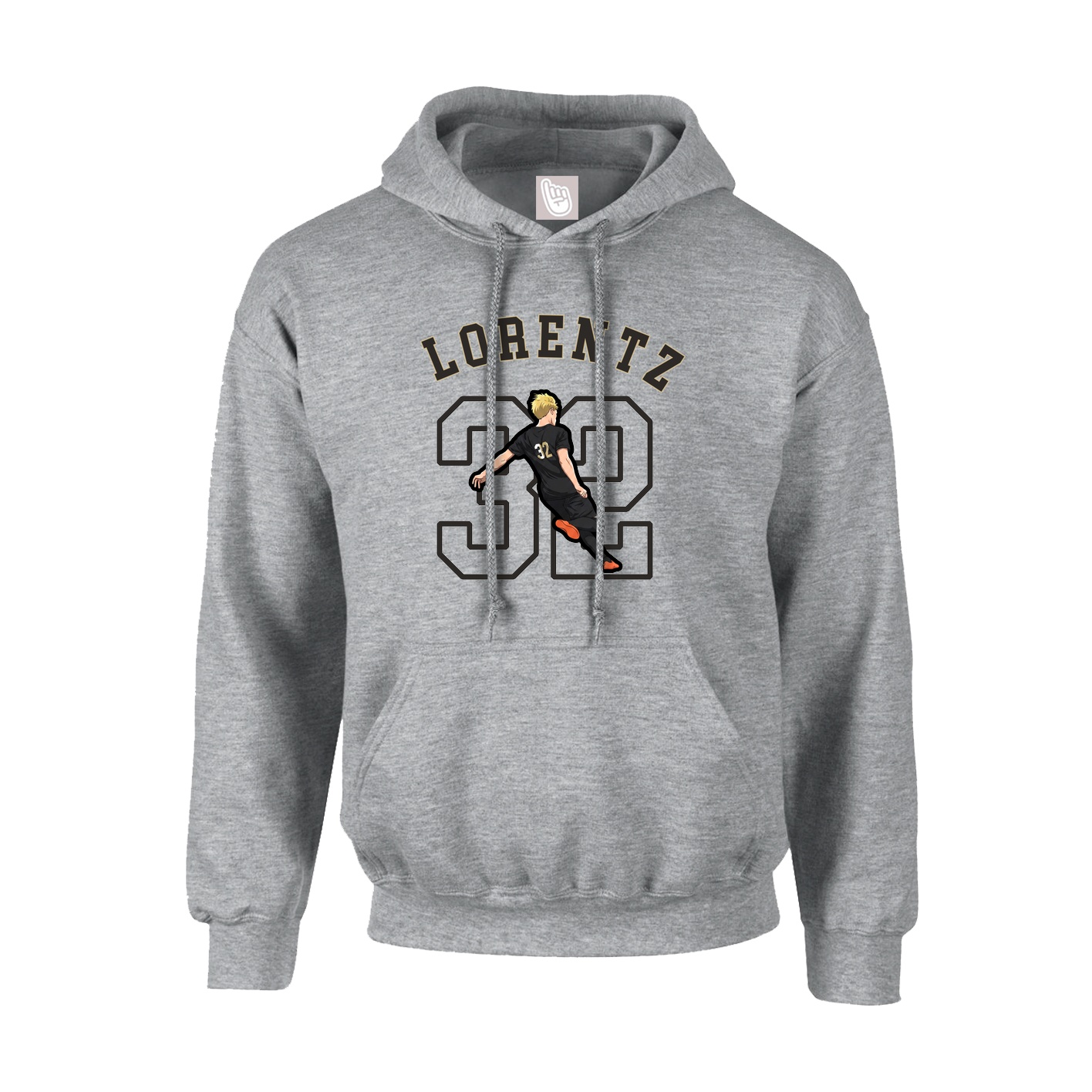 Youth Hoodie — Shirsey Arch in Grey