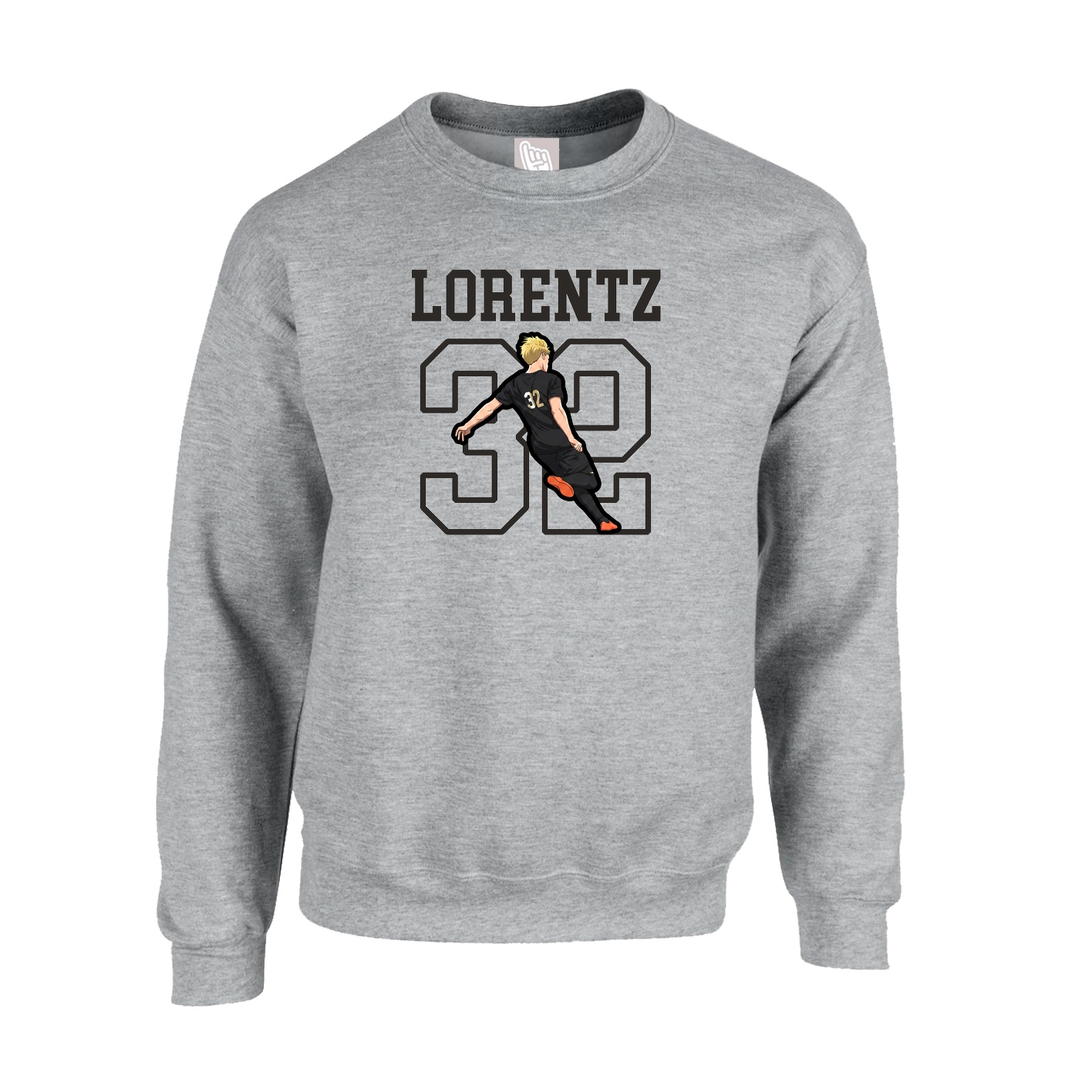 Fleece Crew — Shirsey in Grey