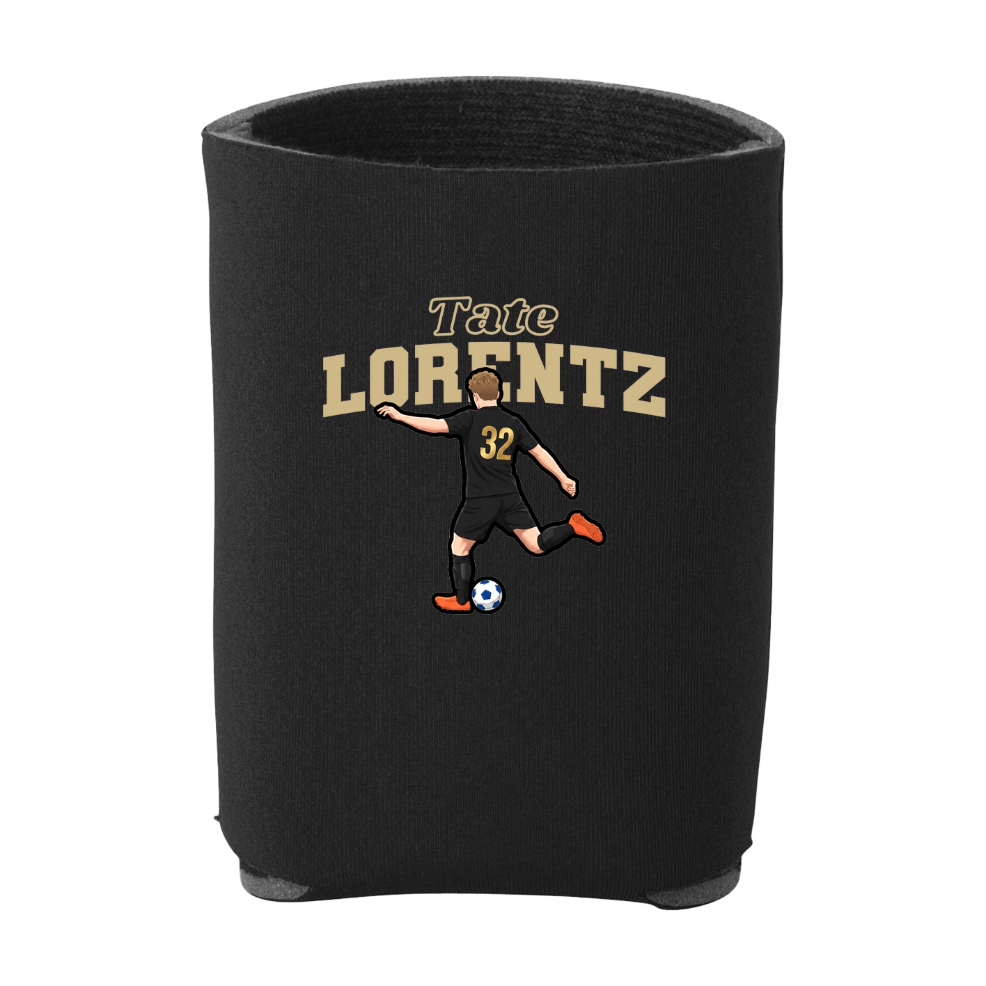 Can Holder — Name Arch in Black