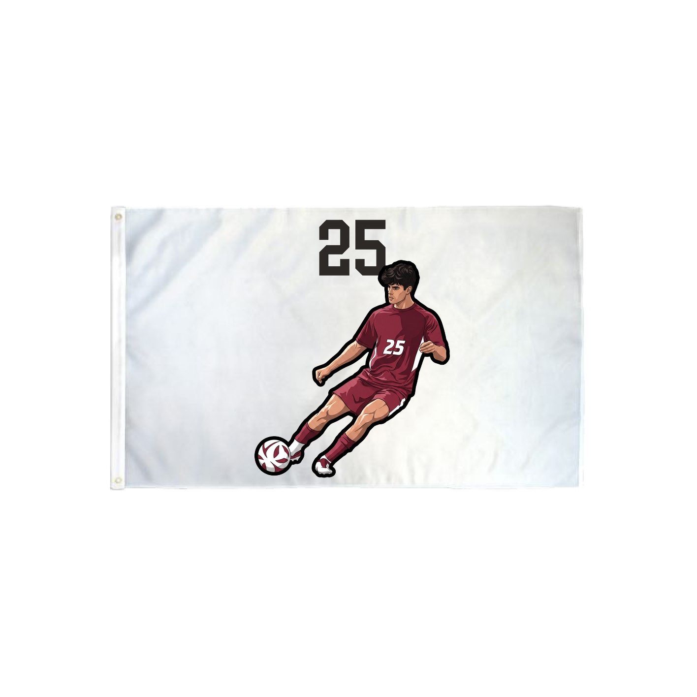 3x5 Flag — Number Top in Classic