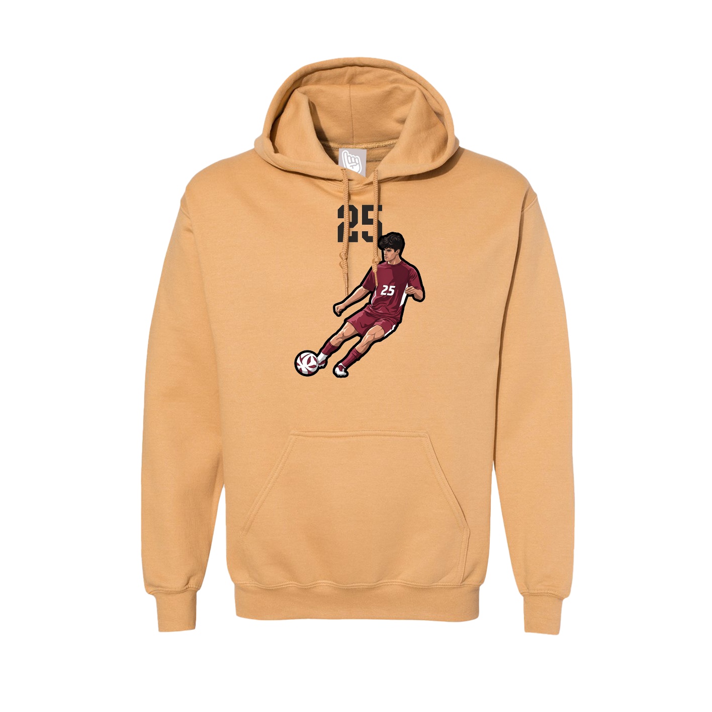 Hoodie — Number Top in Vegas Gold