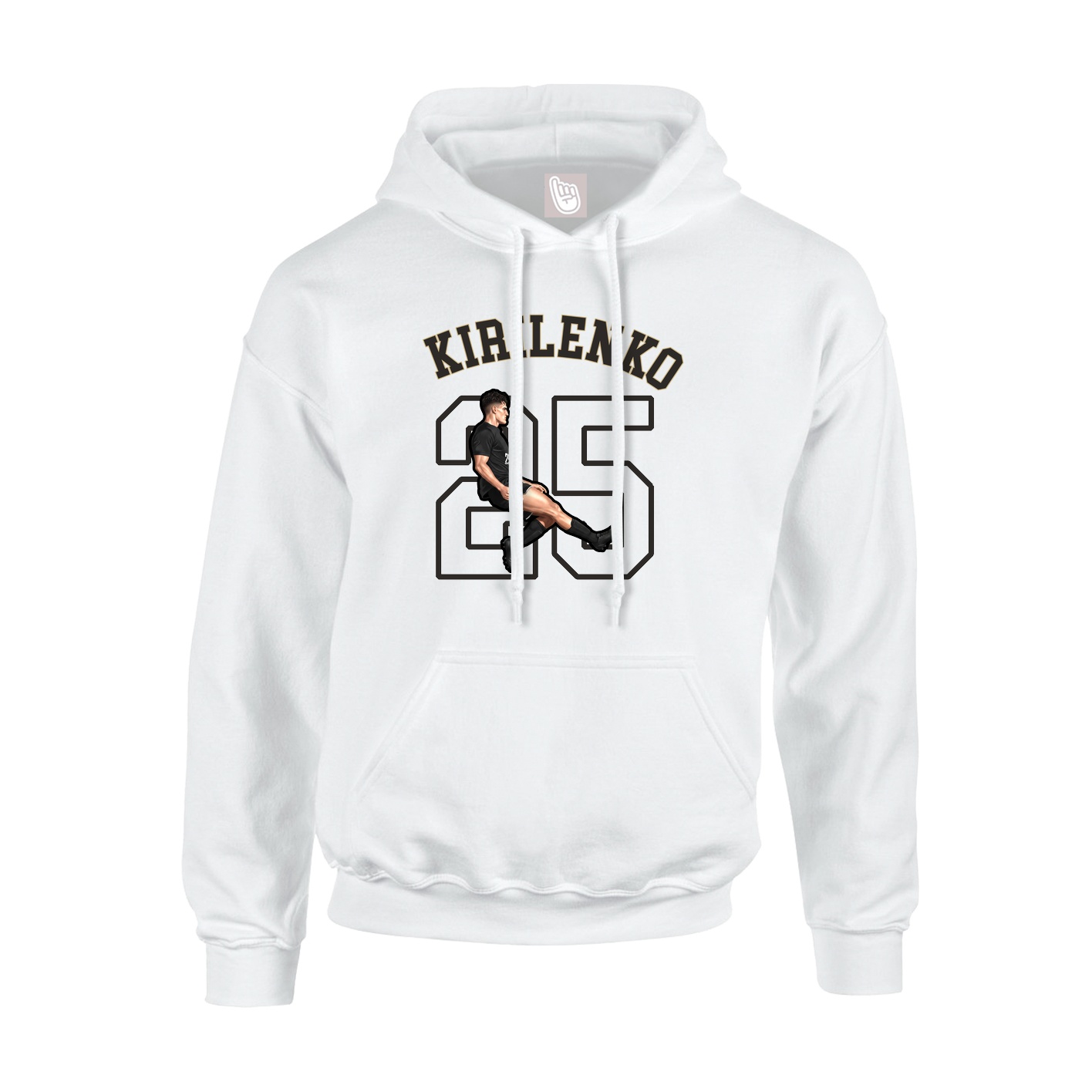 Hoodie — Shirsey Arch in White