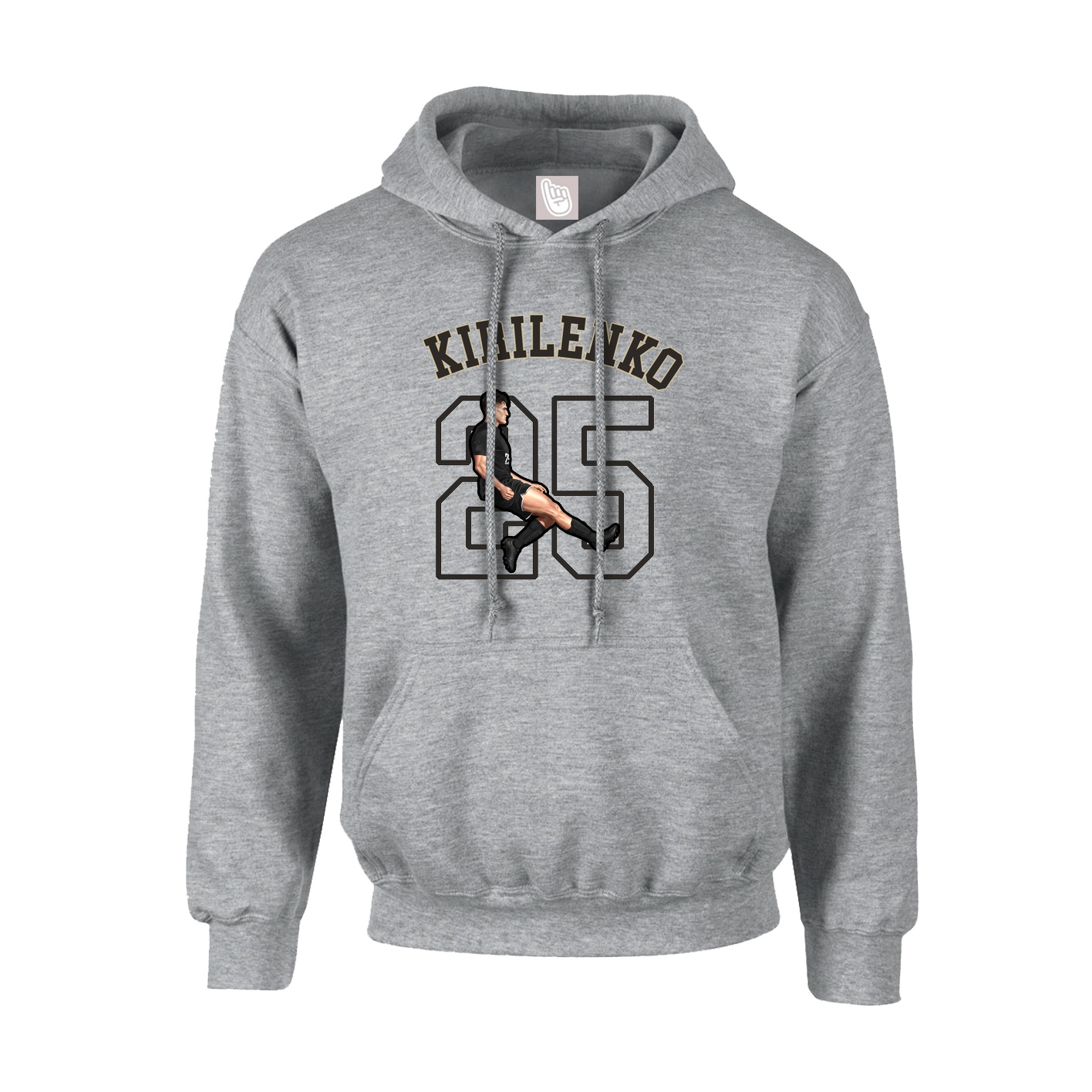 Youth Hoodie — Shirsey Arch in Grey