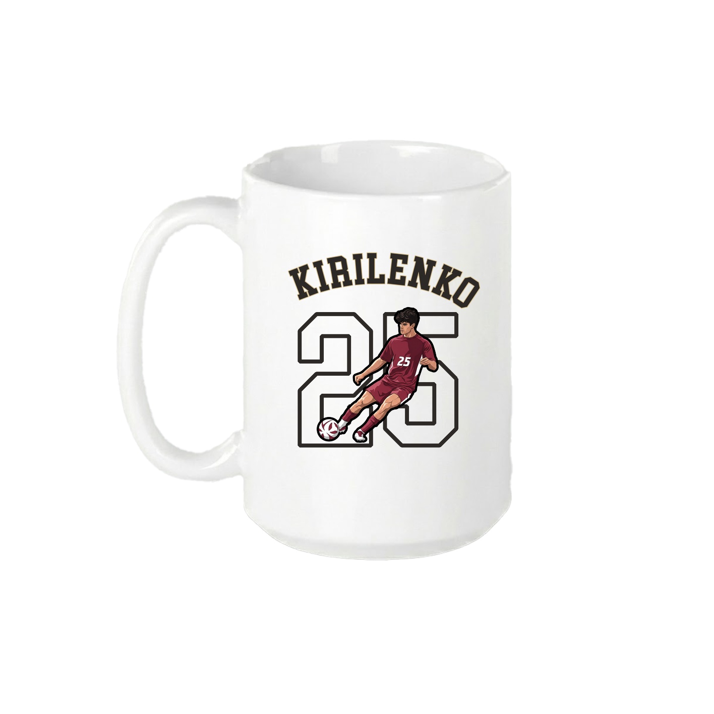15oz Coffee Mug — Shirsey Arch in White