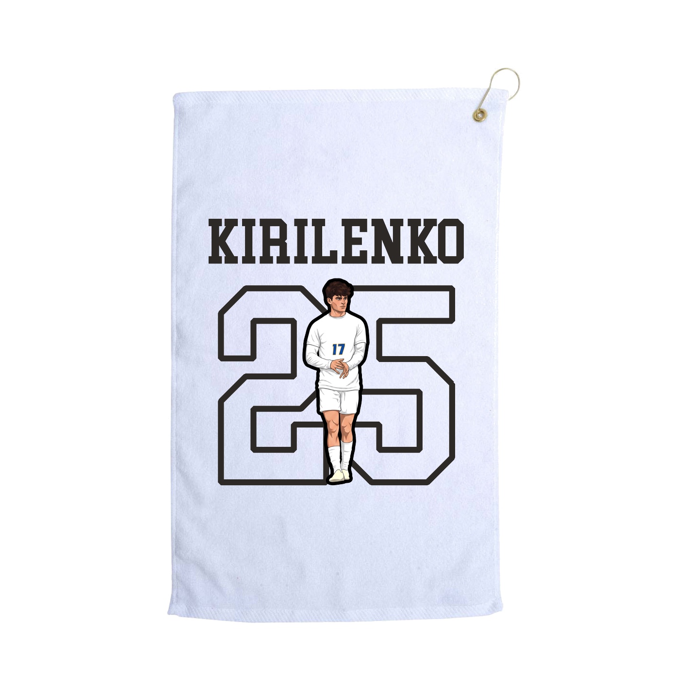 Golf Towel — Shirsey in White