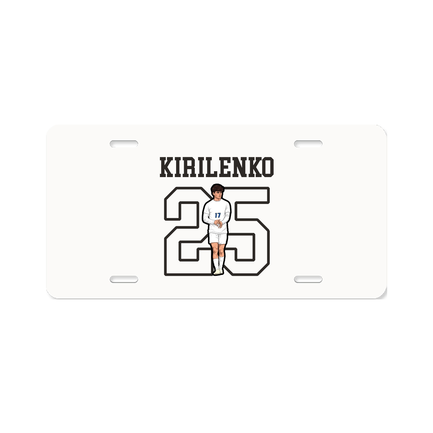 License Plate — Shirsey in Classic