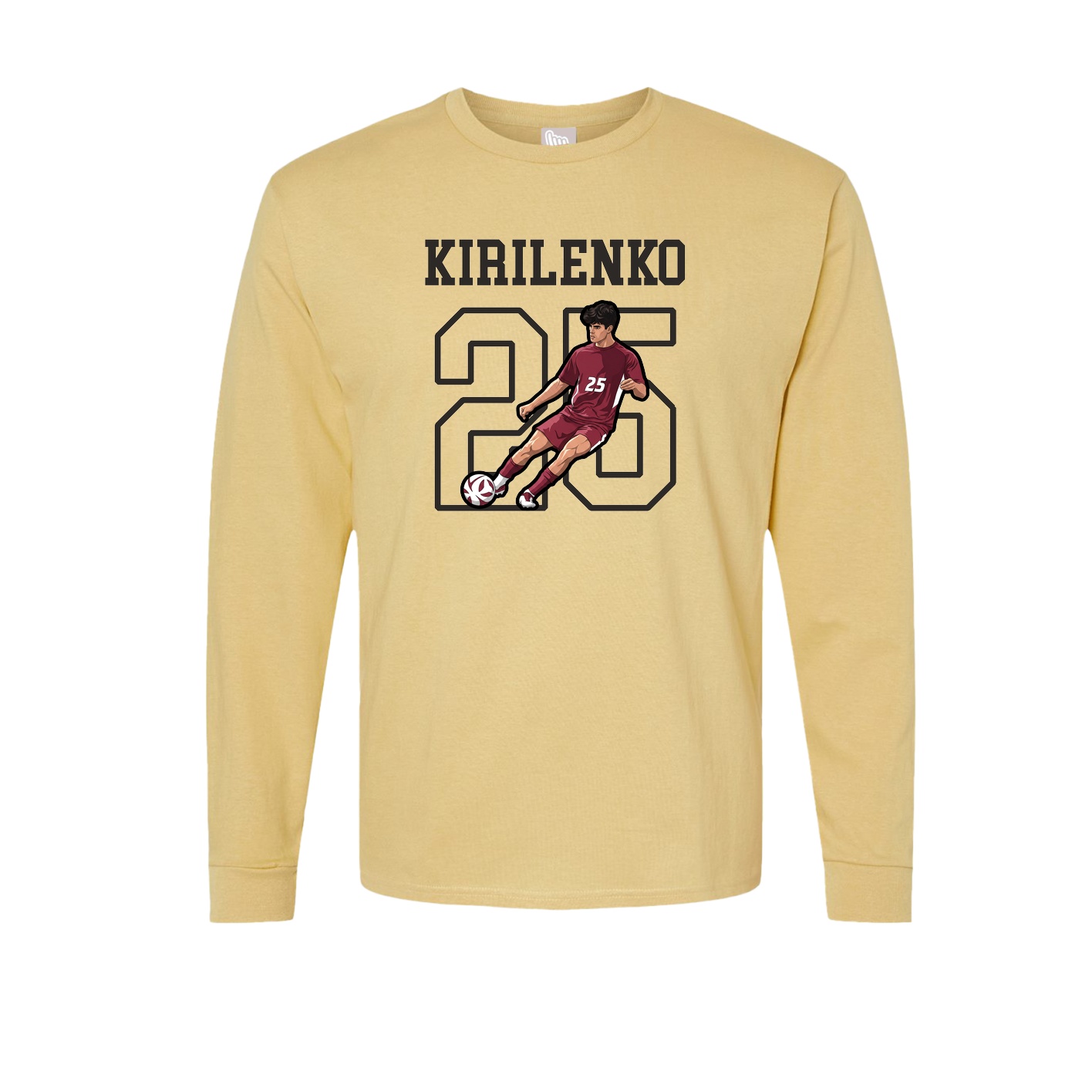 Long Sleeve Tee — Shirsey in Vegas Gold