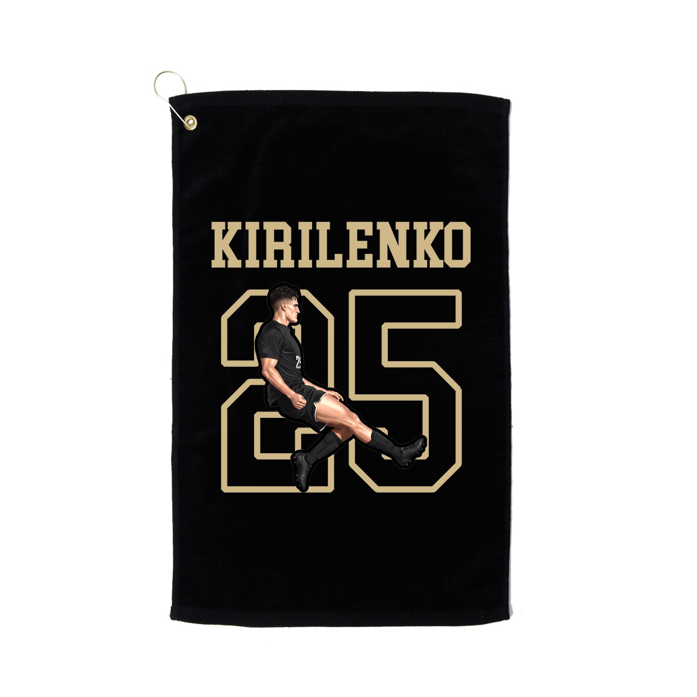 Golf Towel — Shirsey in Black