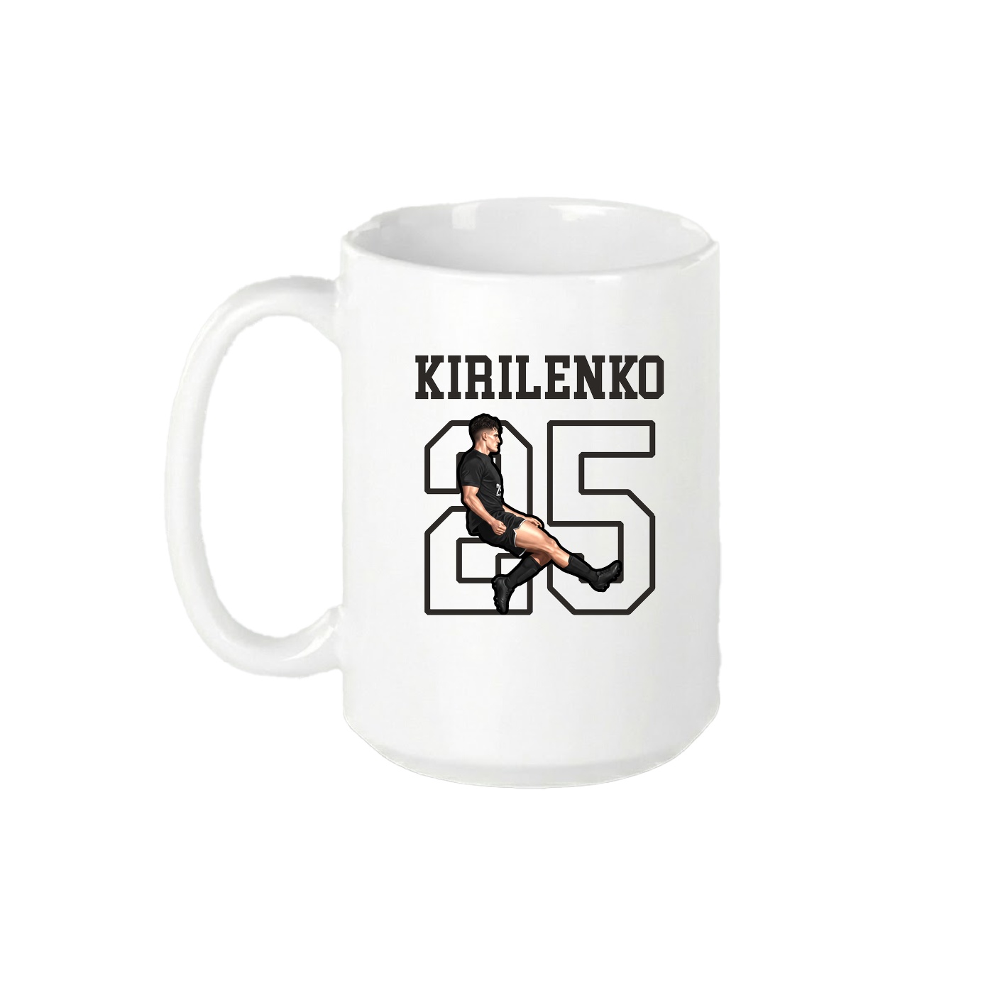 15oz Coffee Mug — Shirsey in White