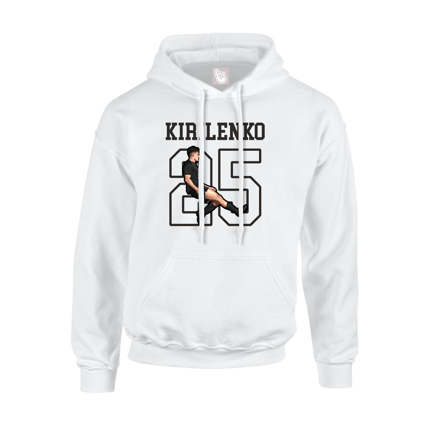 Hoodie — Shirsey in White