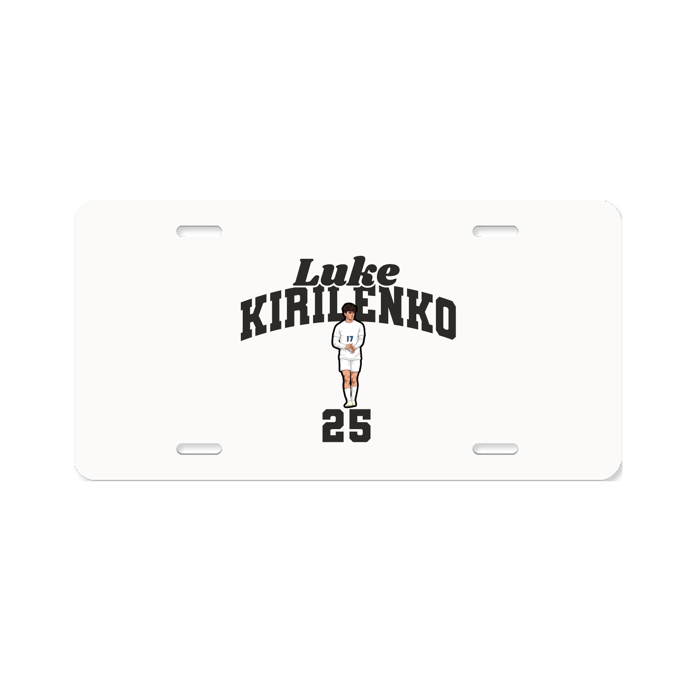 License Plate — Signature Arch in Classic