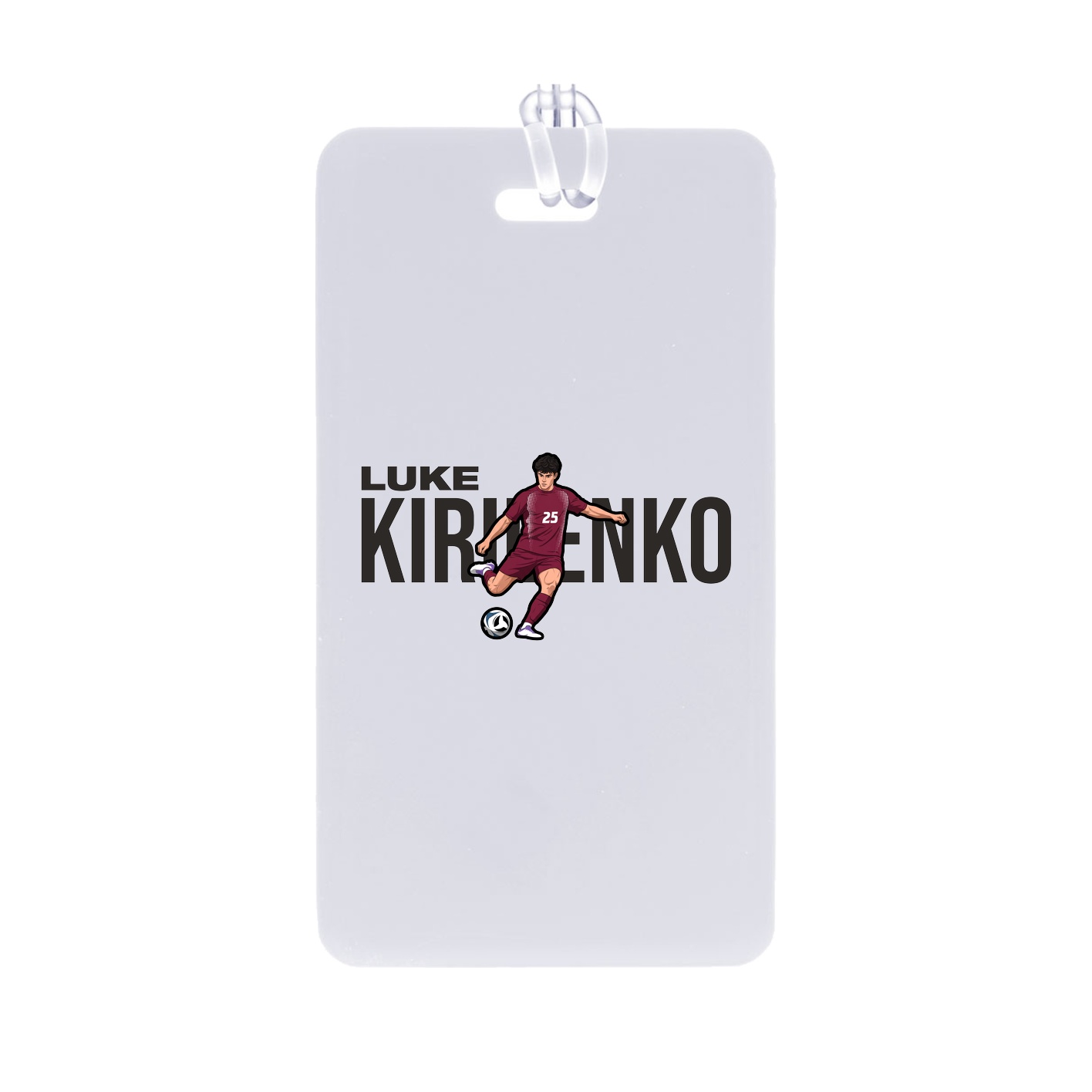 Bag Tag — Player Name in Classic