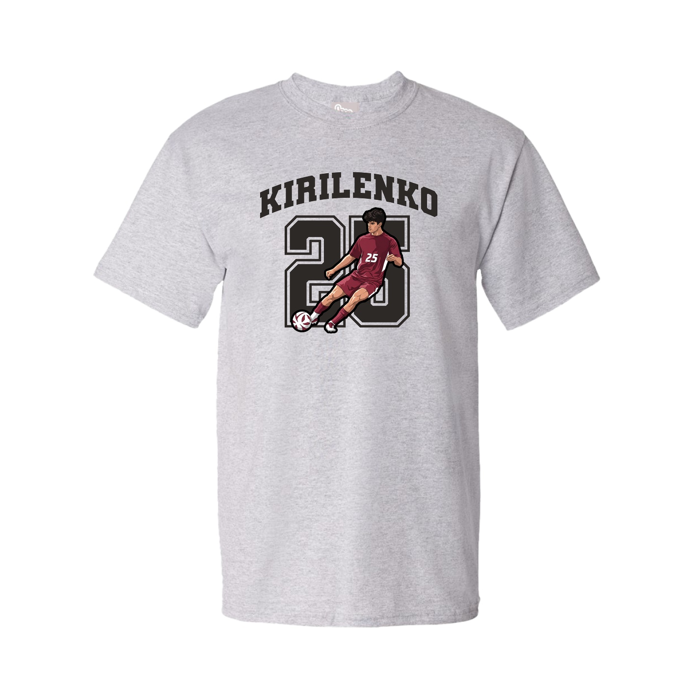 Tee — Number in Grey