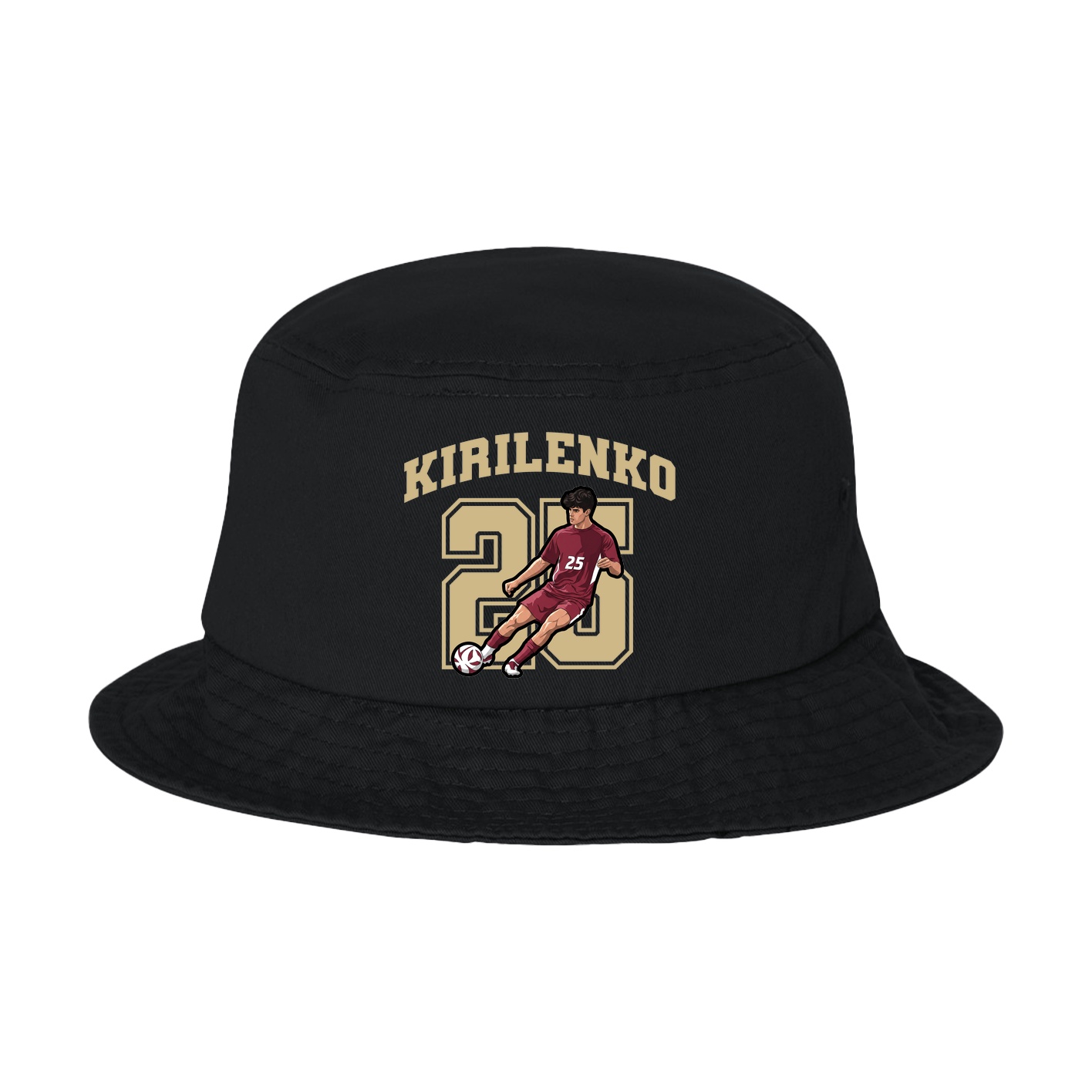 Bucket Cap — Number in Black